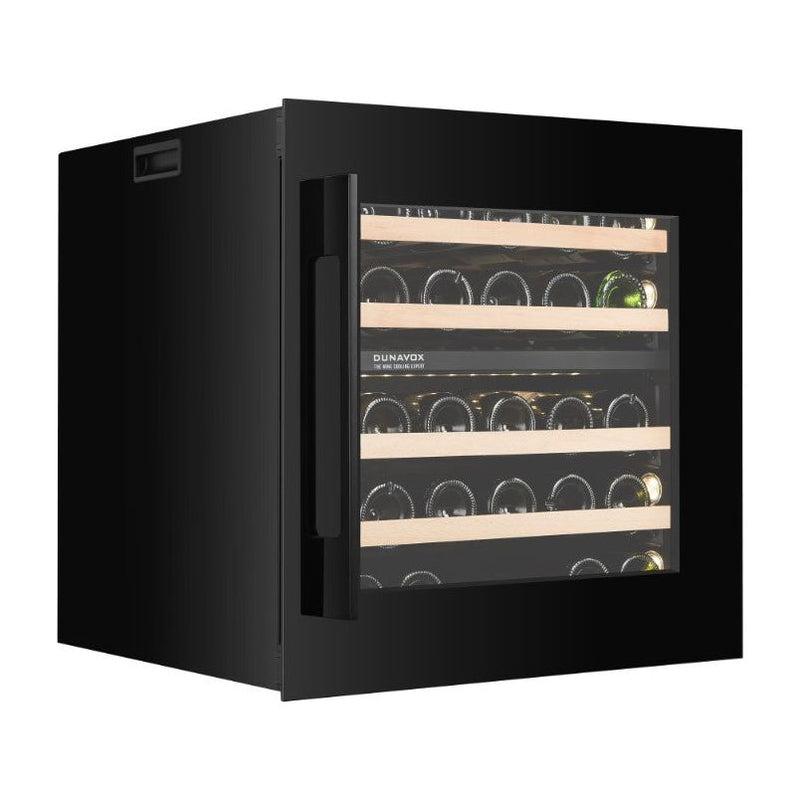 Dunavox 26-Bottle Dual-Zone Wine Refrigerator – Integrated or Undercounter