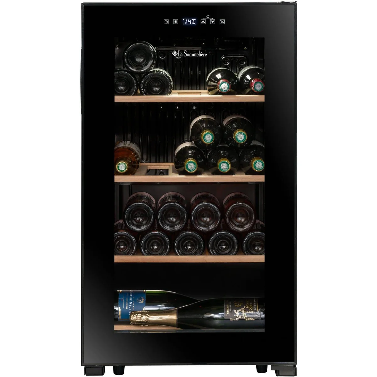 La Sommeliere 36-Bottle Freestanding Wine Cooler with Single Temperature Control