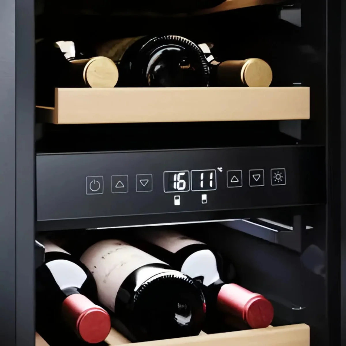 Avintage Dual-Temperature Integrated/In-column 24 Bottles Wine Cooler