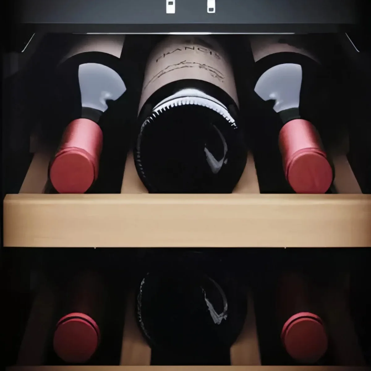 La Sommeliere Single-Temperature Freestanding 28 Bottles Wine Cooler