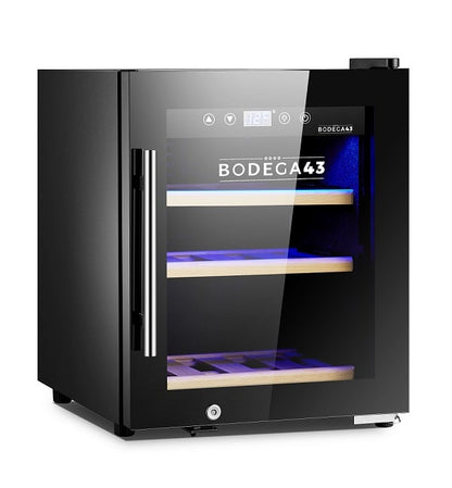 Bodega43 12-Bottle Wine Cooler with Compressor Cooling