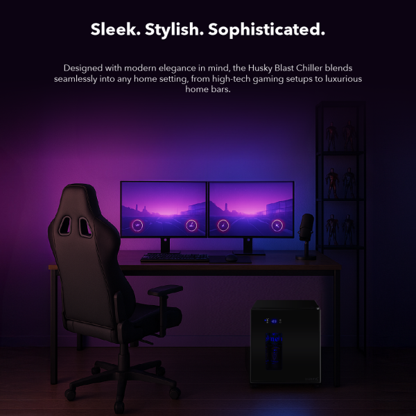 Husky Blast Freestanding or Built-Under Drinks Cooler, Single Temperature