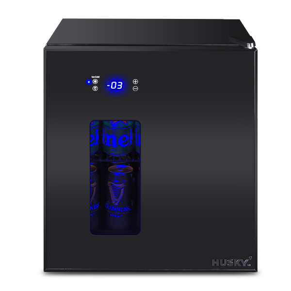 Husky Blast Beverage Fridge, Single Zone Mini Drinks Cooler