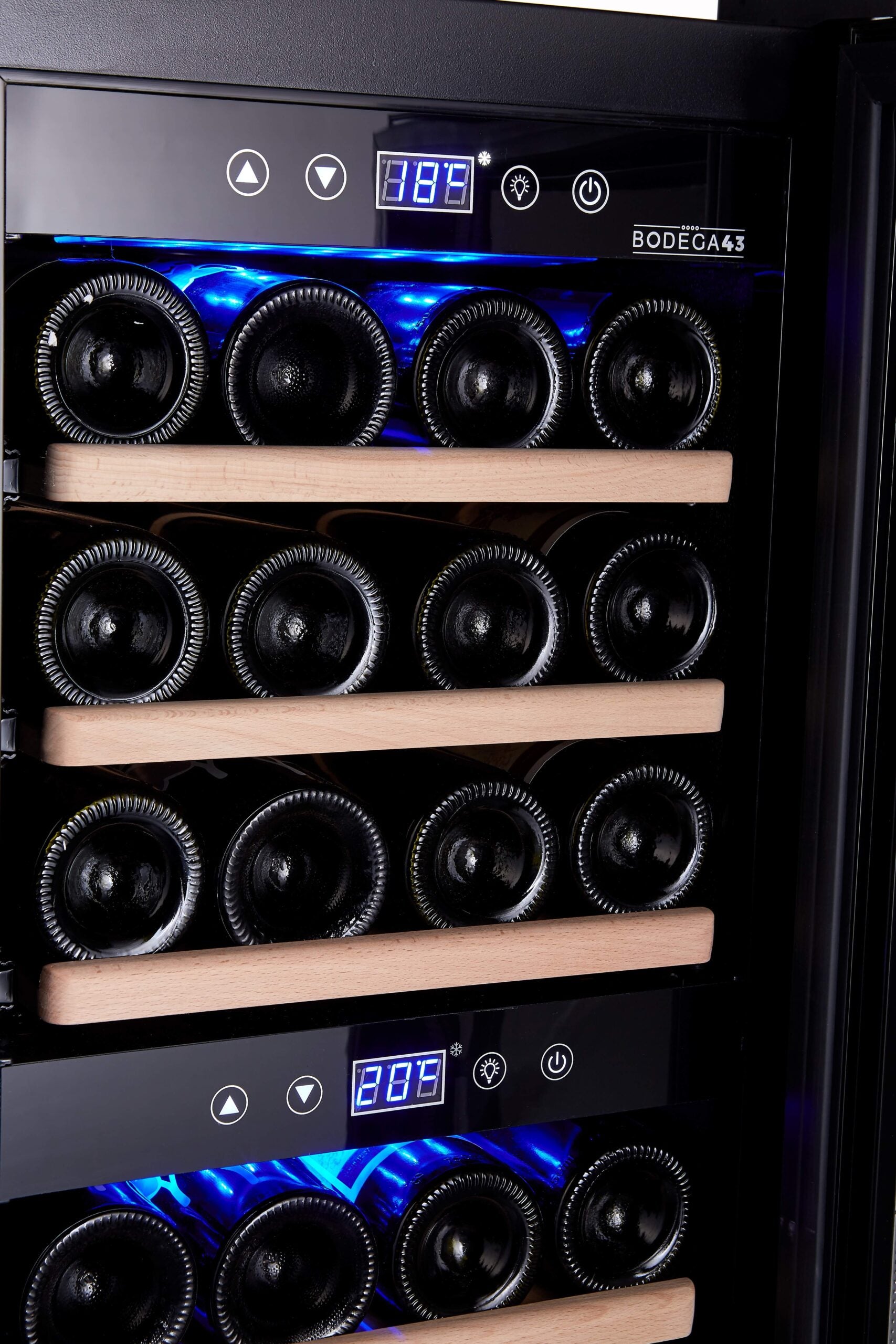 Bodega43 Freestanding Wine Cooler with Dual Temperature Zones