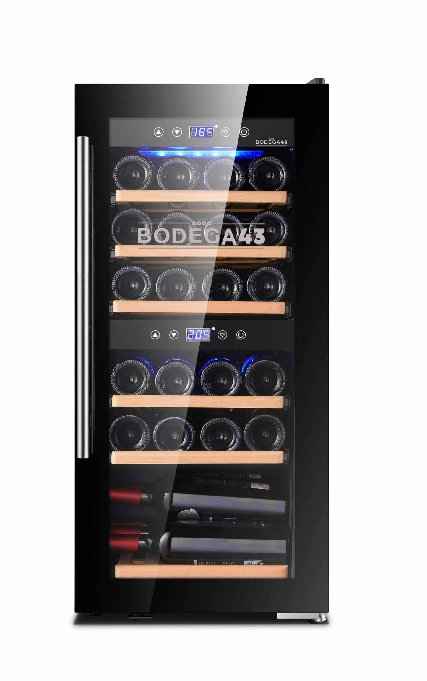 Bodega43 24 Bottle Freestanding Dual Temperature Wine Storage