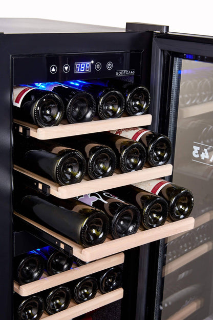 Bodega43 24 Bottle Dual Temperature Wine Refrigerator