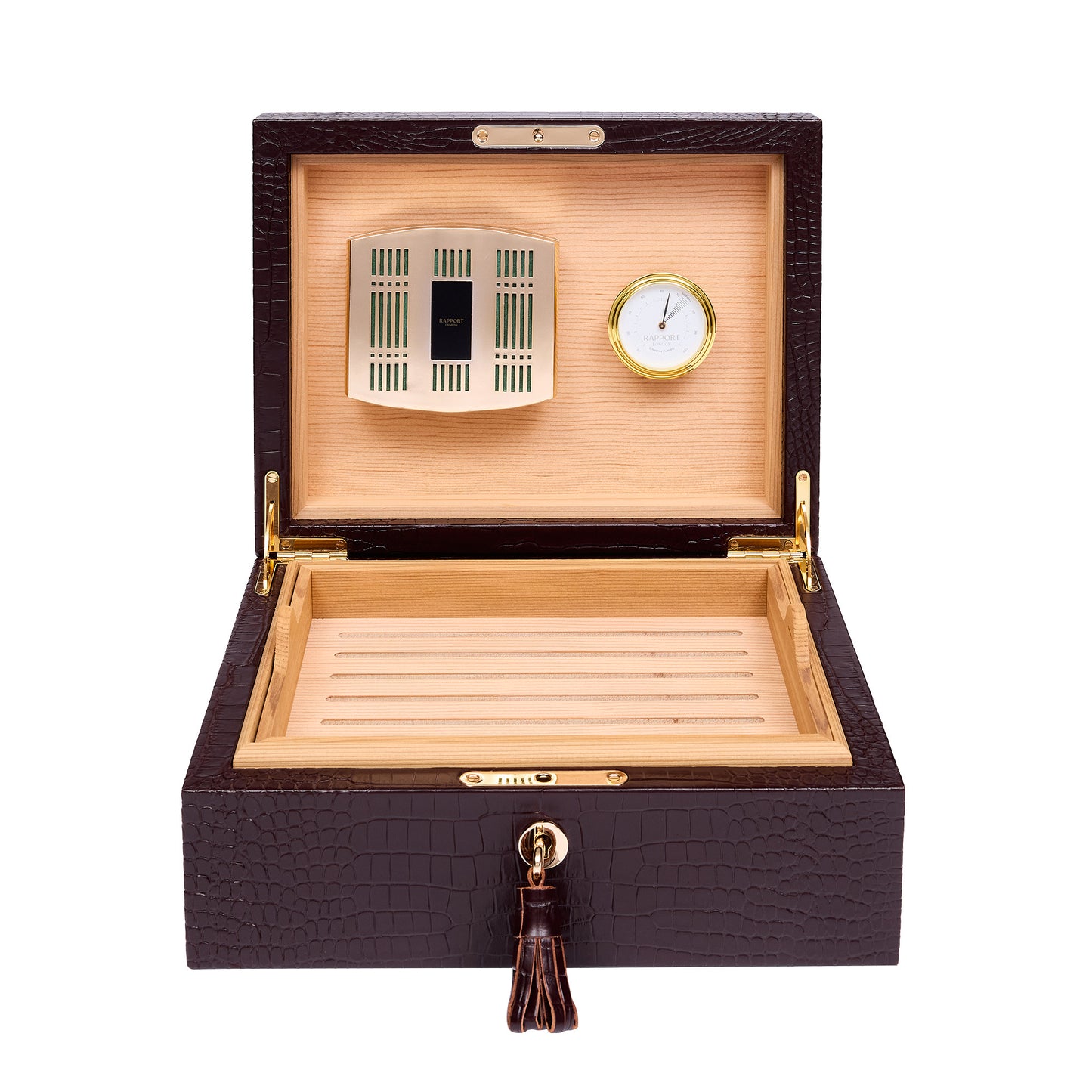 Brompton Brown Cigar Humidor