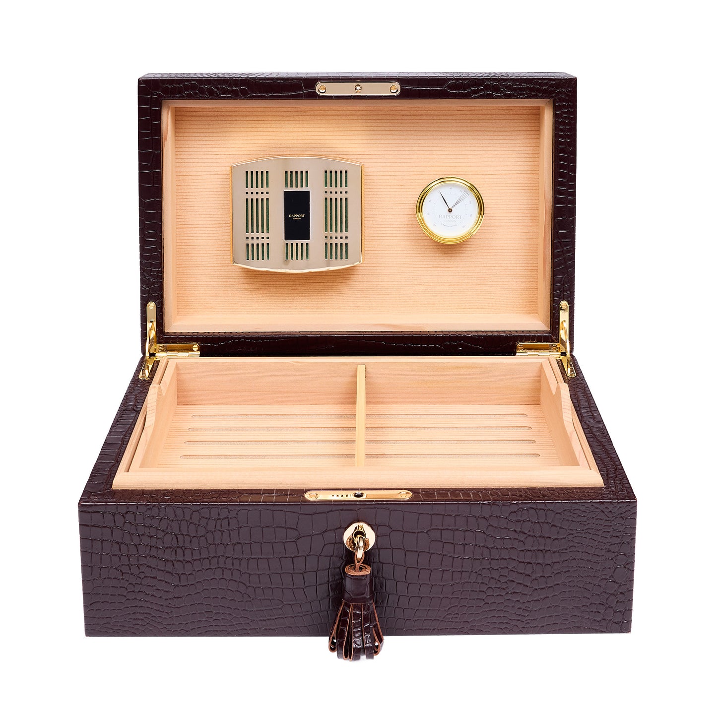 Brompton Brown Cigar Humidor