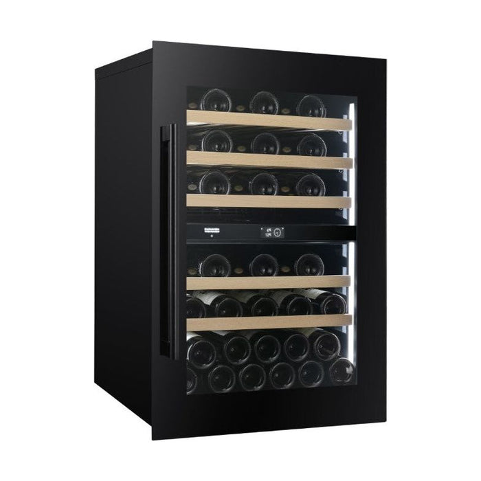 Dunavox 44-Bottle Dual-Zone Wine Refrigerator – Integrated or Undercounter
