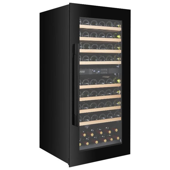 Dunavox 65-Bottle Dual-Zone Wine Refrigerator – Integrated or Undercounter
