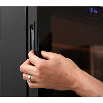 Dunavox Compact Dual-Zone Wine Cooler – Freestanding/Undercounter for 30 Bottles
