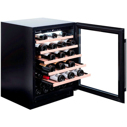 Dunavox Freestanding or Undercounter Wine Cooler – Single-Temperature, 46 Bottles
