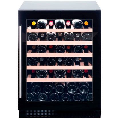 Dunavox Single-Temperature Wine Cooler – Freestanding or Undercounter, 46 Bottles
