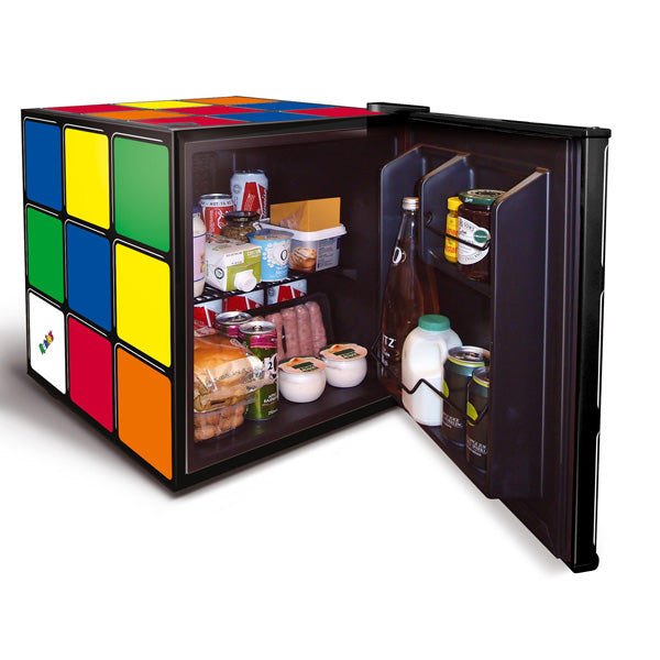 Husky Rubik’s Cube Drinks Fridge, Single Temperature Compact Beer Cooler