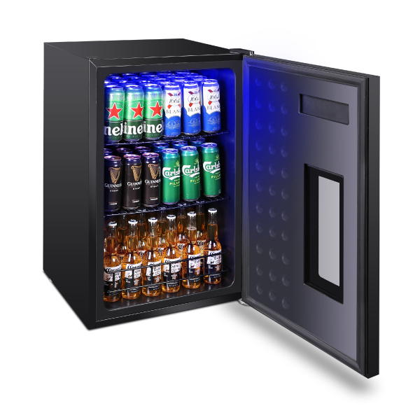 Husky Blast Large Drinks Fridge, Single Temperature Beverage Cooler