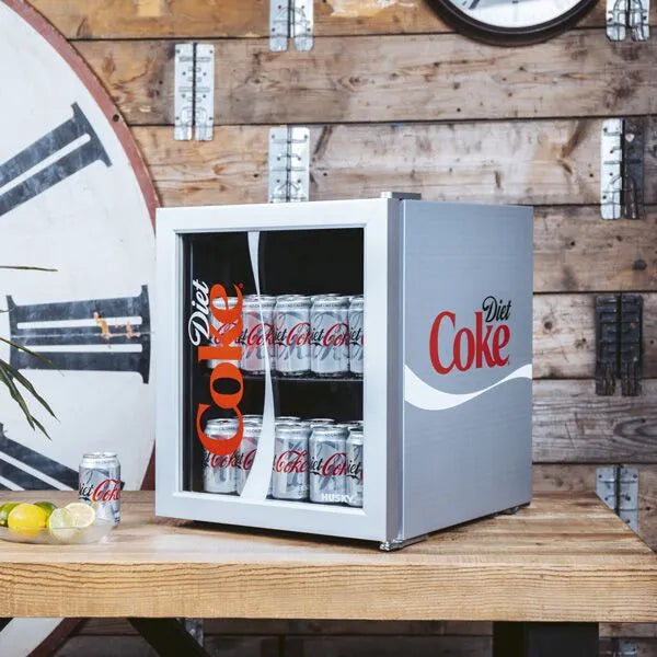 Single-Temperature Beverage Cooler for Diet Coke