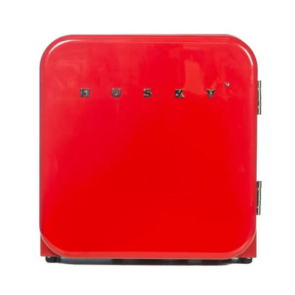 Stylish 40 Can Mini Fridge in Red