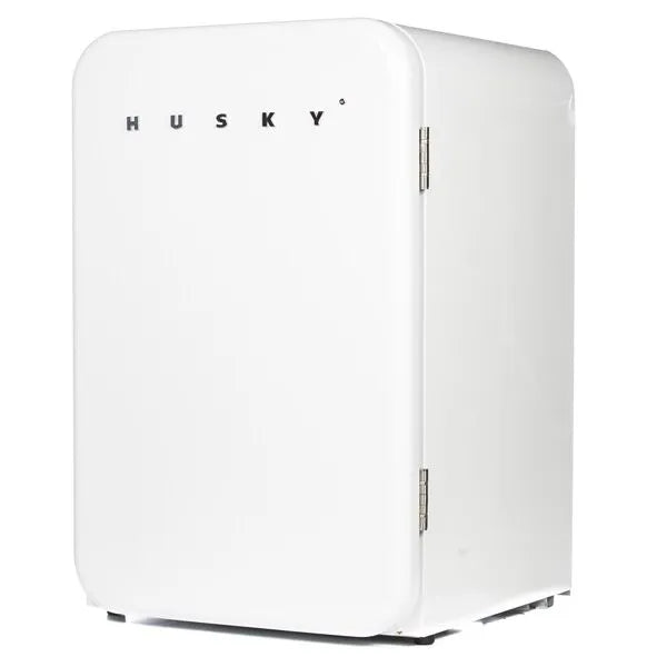 112L Single-Zone Retro Fridge: Husky, White, Undercounter