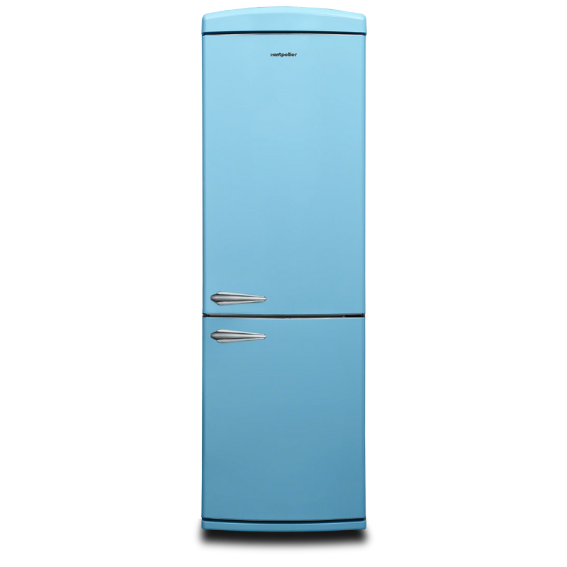 Montpellier Dual-Temperature Freestanding Retro Fridge Freezer