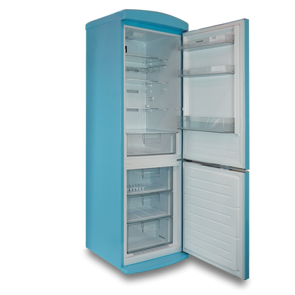 Montpellier Dual-Temperature Freestanding Retro Fridge Freezer