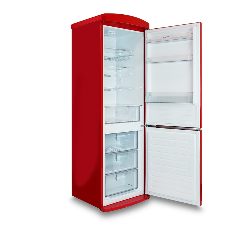 Montpellier Dual-Temperature Freestanding Retro Fridge Freezer