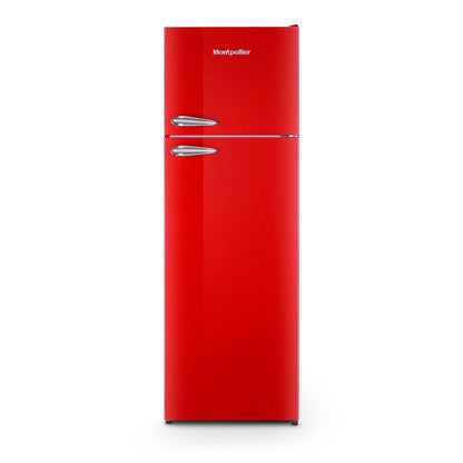 Montpellier Dual-Temperature Freestanding Retro Fridge Freezer