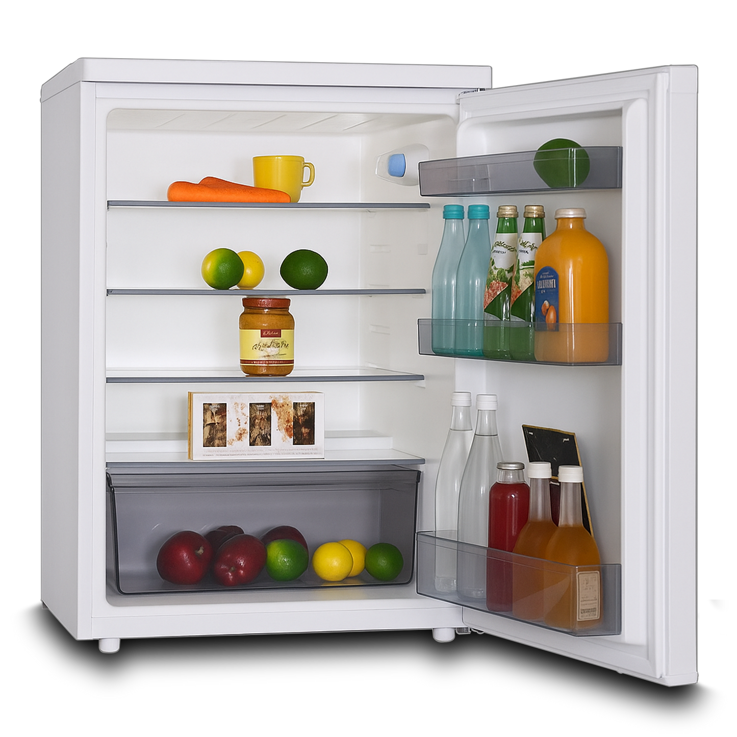 Montpellier Single-Temperature Freestanding or Undercounter 129L Refrigerator