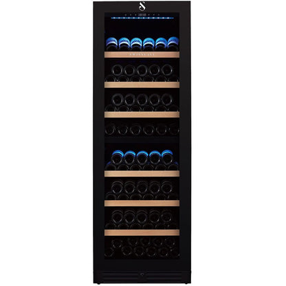 SwissCave Dual-Zone Wine Cooler – 154 Bottles, Freestanding or Undercounter