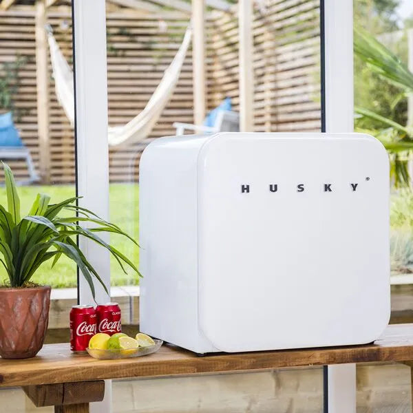 White Mini Fridge for Small Spaces