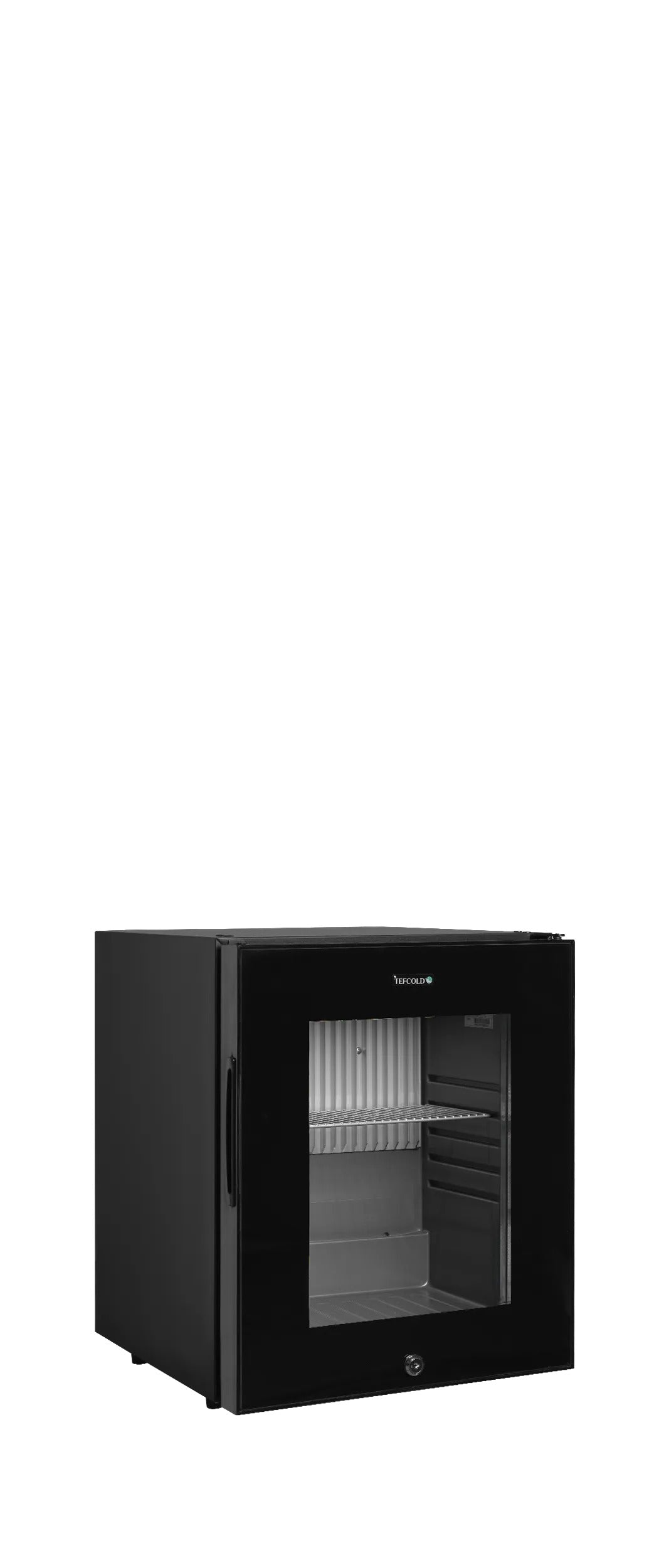 Tefcold Single-Temperature Freestanding 40 Cans Black Minibar