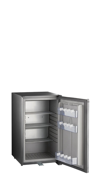 Tefcold Single-Temperature Freestanding 40 Cans Black Minibar