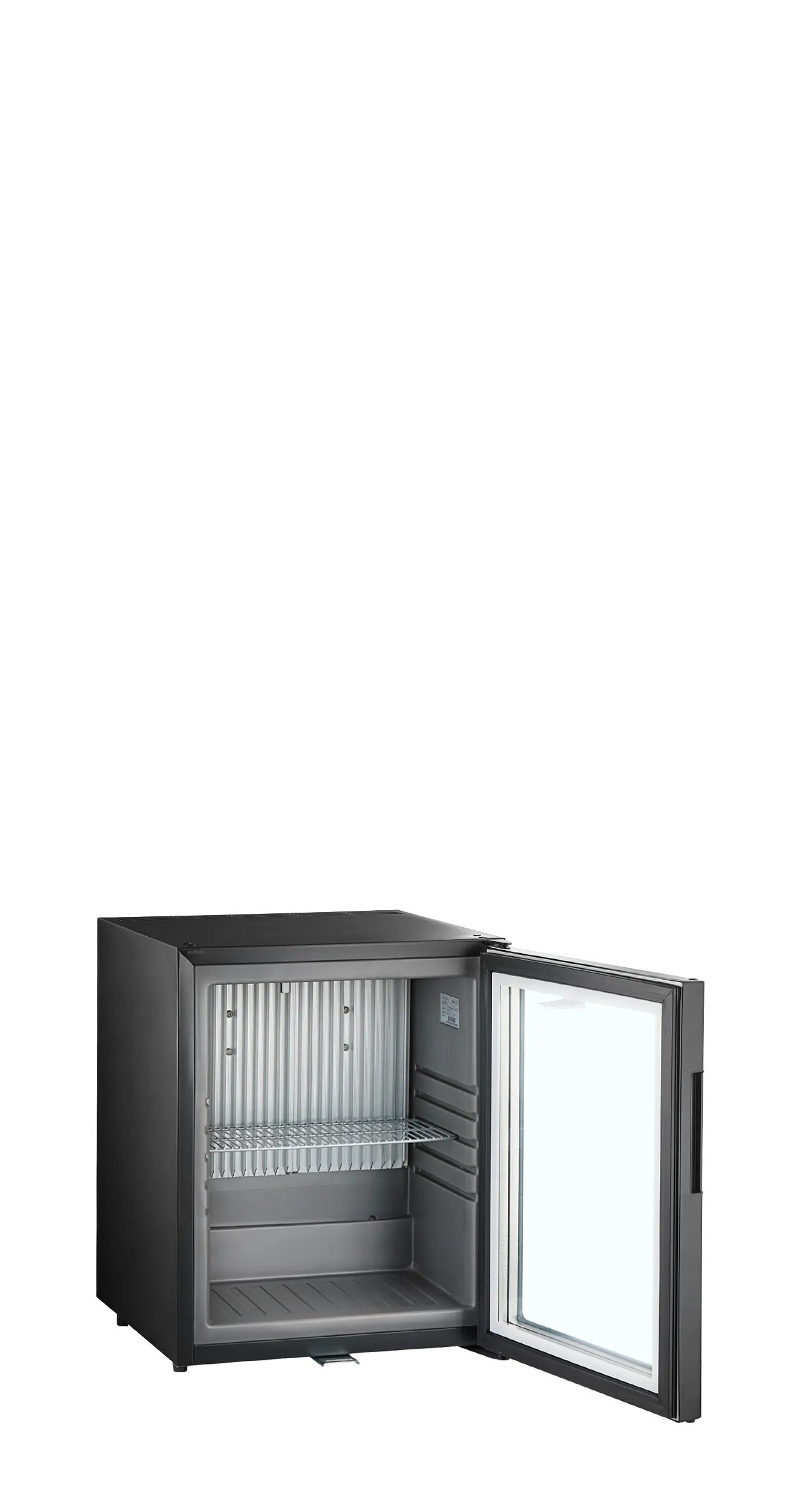 Tefcold Single-Temperature Freestanding 35 Cans Black Minibar