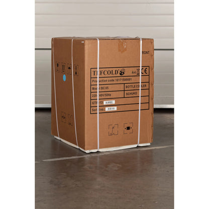 Tefcold Single-Temperature Undercounter 22 Bottles Black Wine Cooler