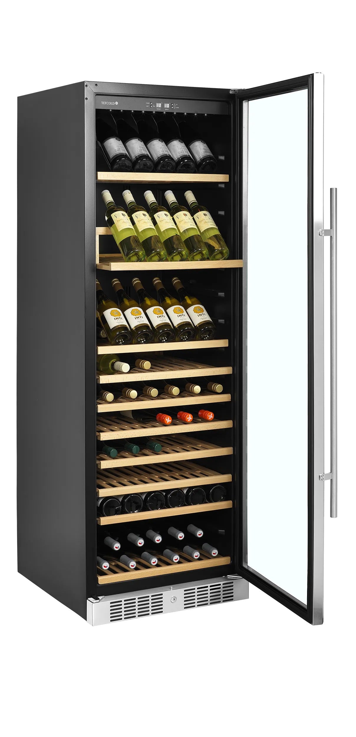 Tefcold Single-Temperature Freestanding 165 Bottles Wine Cooler