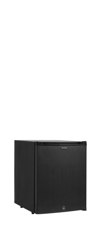 Tefcold Single-Temperature Freestanding or Undercounter 40 Cans Black Minibar