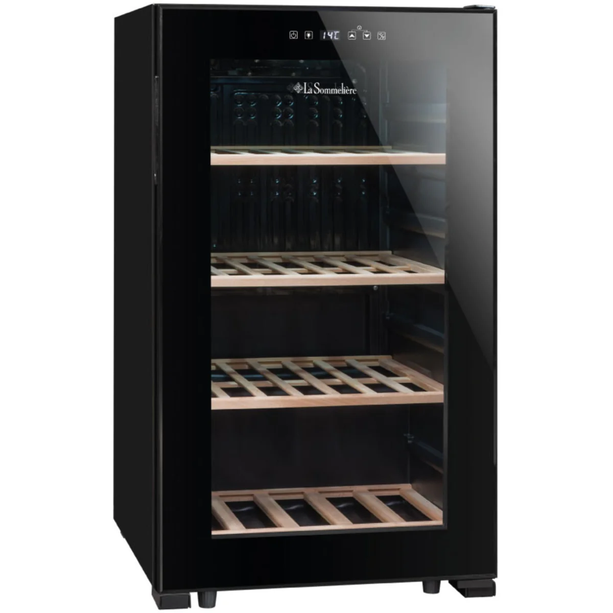 La Sommeliere 52-Bottle Freestanding Wine Cellar with Single-Temperature Setting