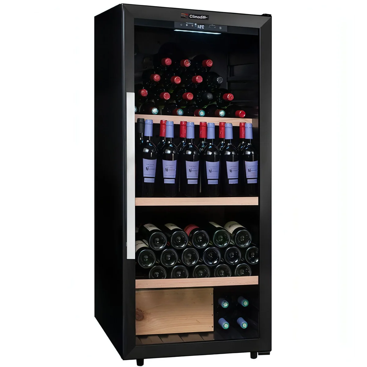 Climadiff 160-Bottle Single-Temperature Freestanding Wine Cooler