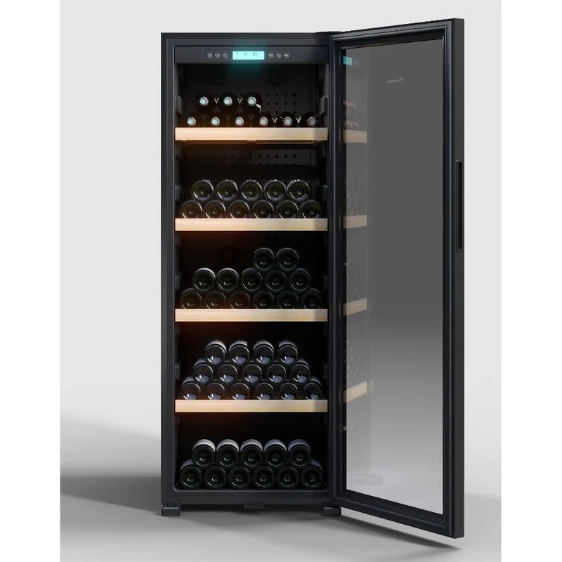 Single-Temperature La Sommeliere Wine Cooler – Freestanding, 188-Bottle Capacity