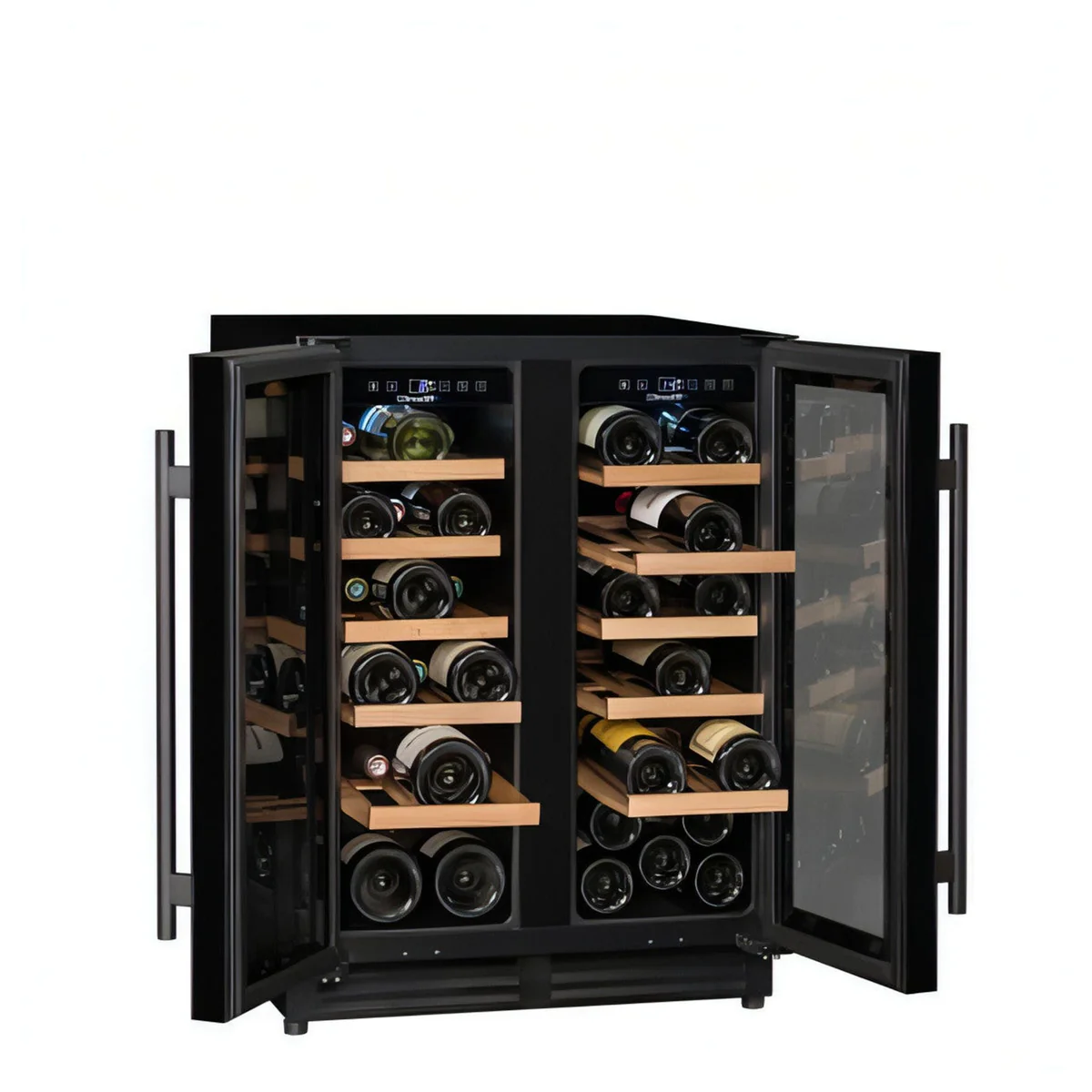 40-Bottle Wine Cooler with Dual Temperature by Climadiff