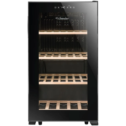 Single-Temperature 52-Bottle Wine Cooler – Freestanding Design by La Sommeliere