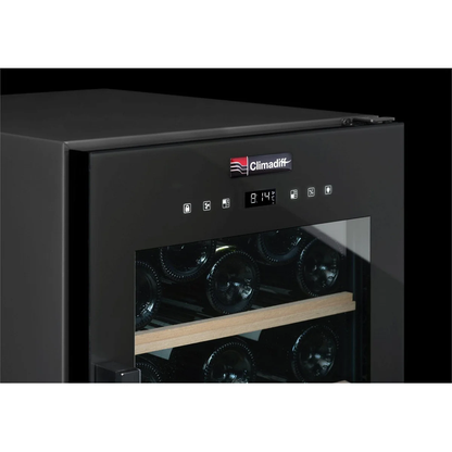 Climadiff 56-Bottle Wine Chiller with Dual Temperature Zones