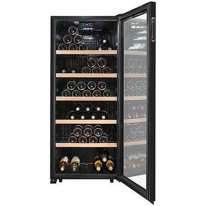 La Sommeliere Freestanding Wine Cooler for 121 Bottles, Single Temperature Control