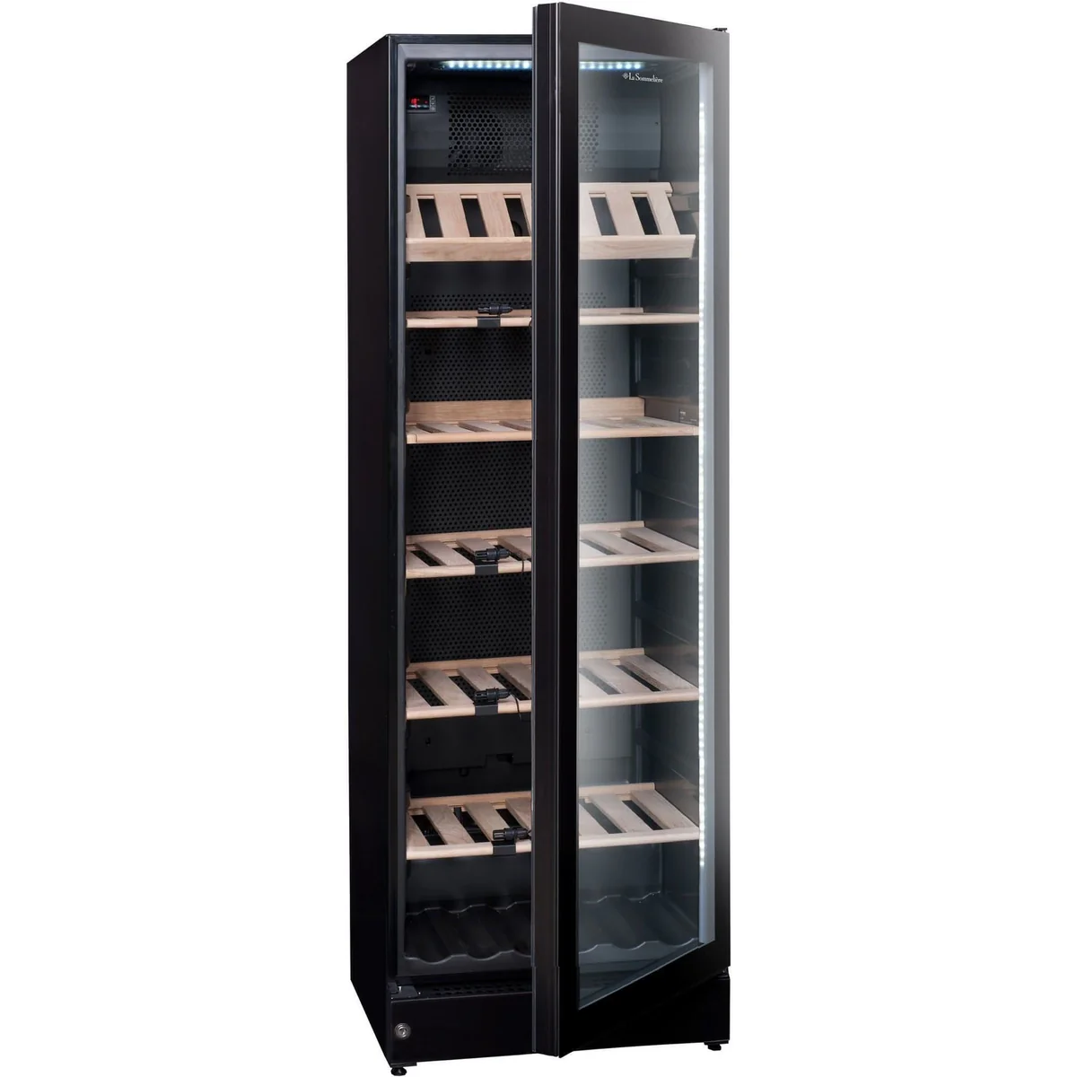 Multi-Temperature 195-Bottle Freestanding Wine Cooler from La Sommeliere