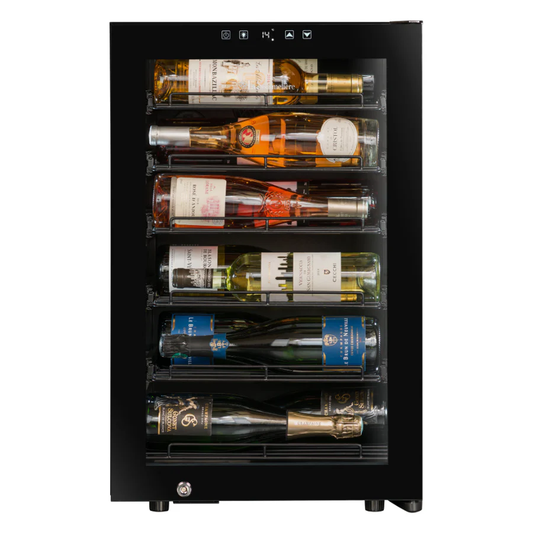 La Sommeliere Single-Temperature Freestanding 22 Bottles Wine Cooler