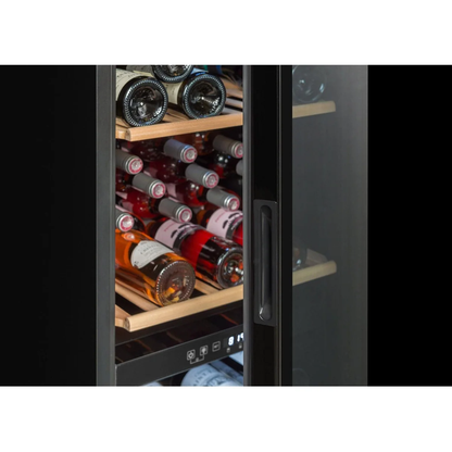 La Sommeliere Dual-Temperature Wine Refrigerator – Freestanding, 91-Bottle Capacity