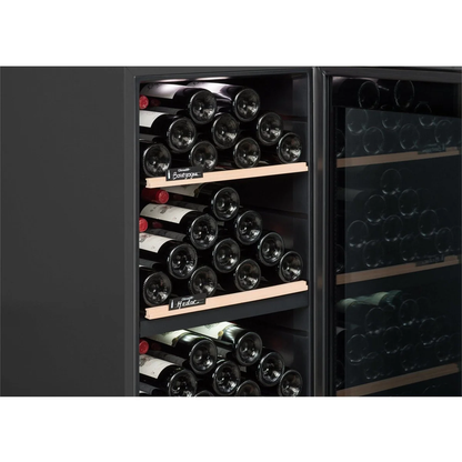 Climadiff Freestanding Wine Cooler - Holds 56 Bottles with Dual Temperature Settings