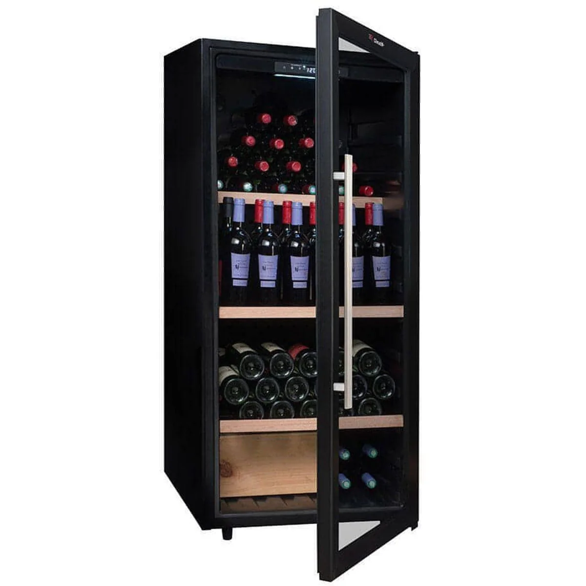 Freestanding Wine Cooler by Climadiff – Holds 160 Bottles with Single-Temperature Control