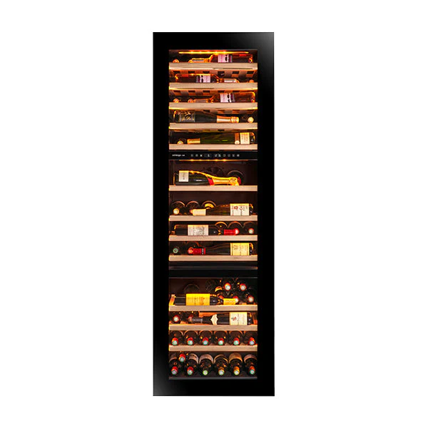 Avintage 94-Bottle Dual-Zone Wine Cooler – Integrated or In-Column Installation