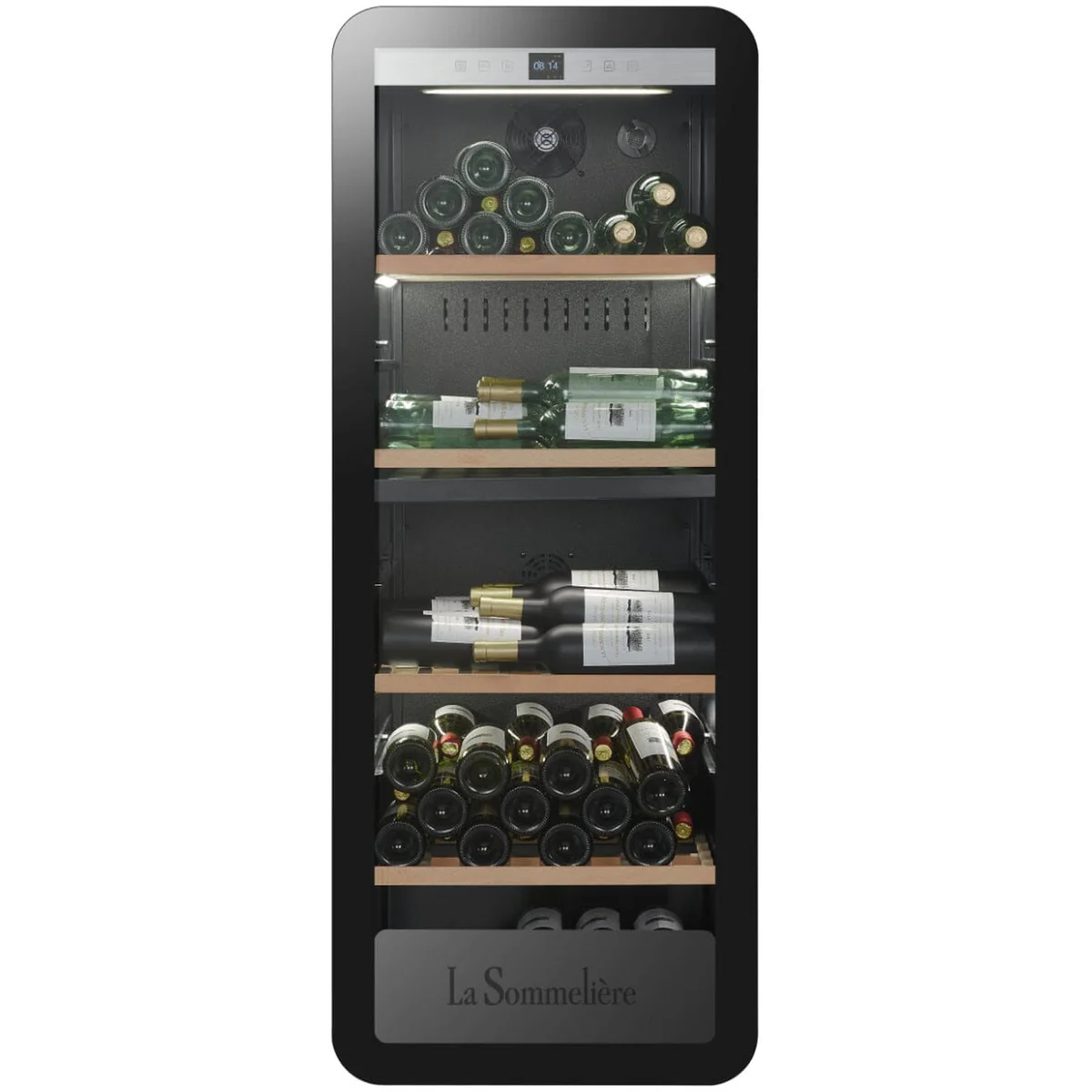 143-Bottle Capacity Dual-Zone Wine Refrigerator by La Sommeliere, Freestanding