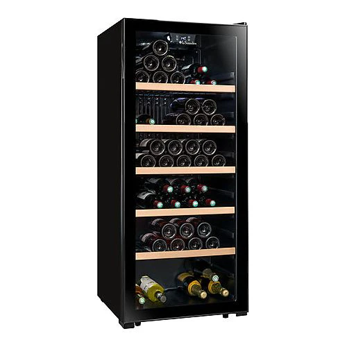 Single-Zone Wine Cooler for 121 Bottles, La Sommeliere Freestanding Model